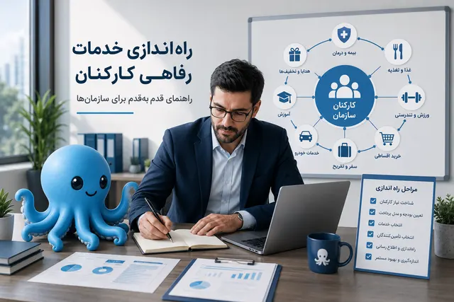 راه‌اندازی خدمات رفاهی کارکنان و مدیریت مزایای سازمانی توسط منابع انسانی